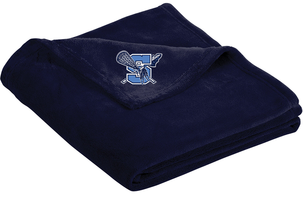 Warriors Lacrosse Ultra Plush Blanket