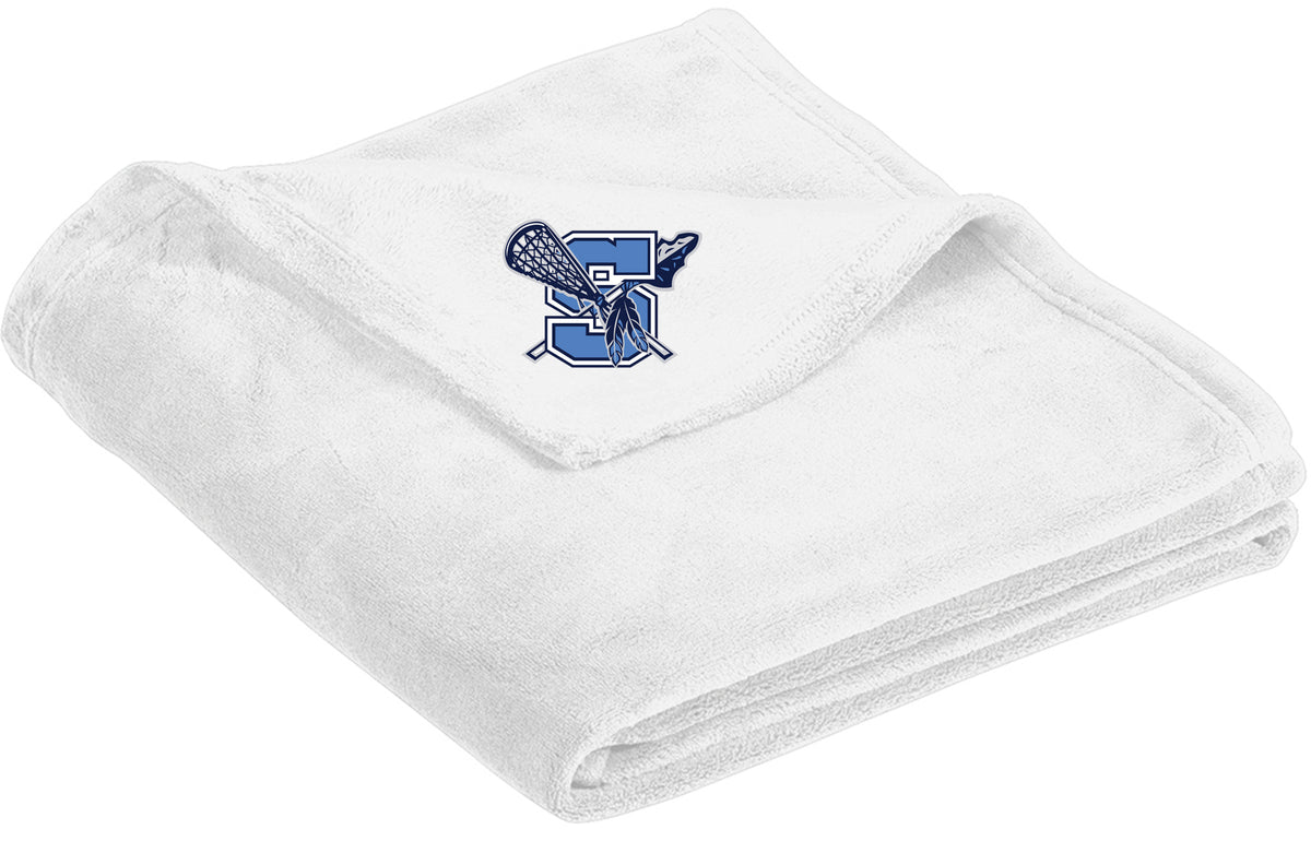 Warriors Lacrosse Ultra Plush Blanket