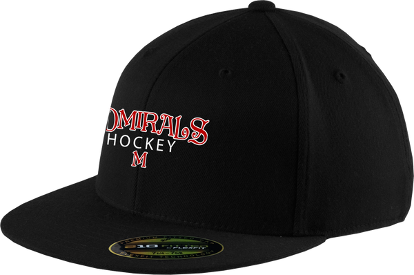 Admirals Hockey Flex Fit Flat Brim Cap