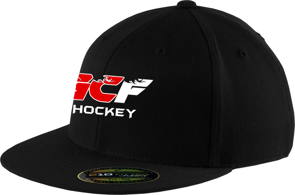 Gulf Coast Flames Flex Fit Flat Brim Cap Direct Team Sports