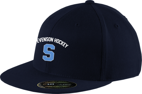 Livonia Stevenson Hockey Flat Brim Hat w/ Player Number