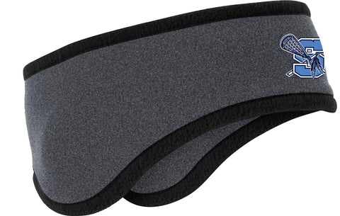 Warriors Lacrosse Two-Color Fleece Headband
