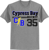 Cypress Bay Old Time T-shirt with Player Number