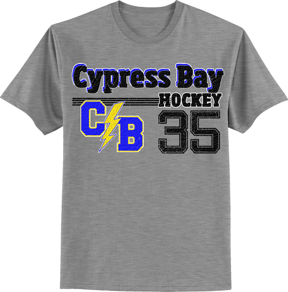 Cypress Bay Old Time T-shirt with Player Number