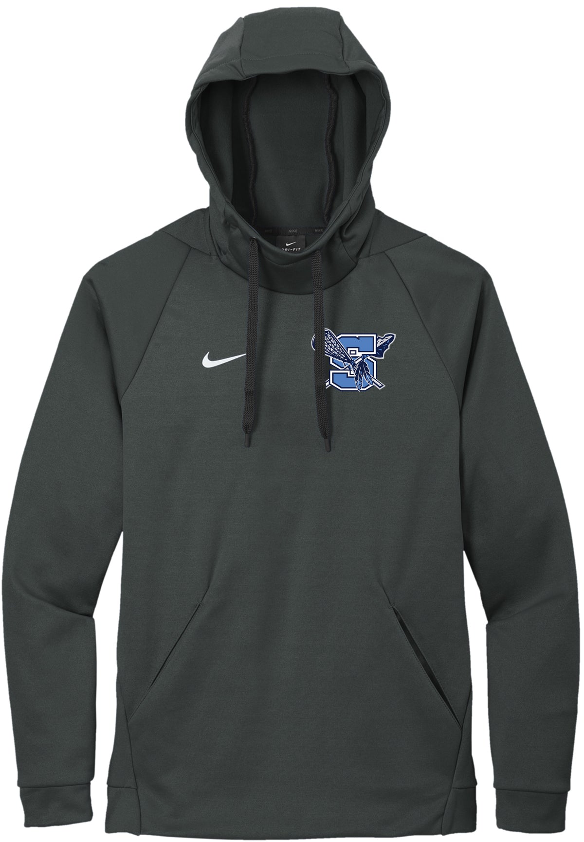Warriors Lacrosse Nike Therma-FIT Pullover Fleece Hoodie