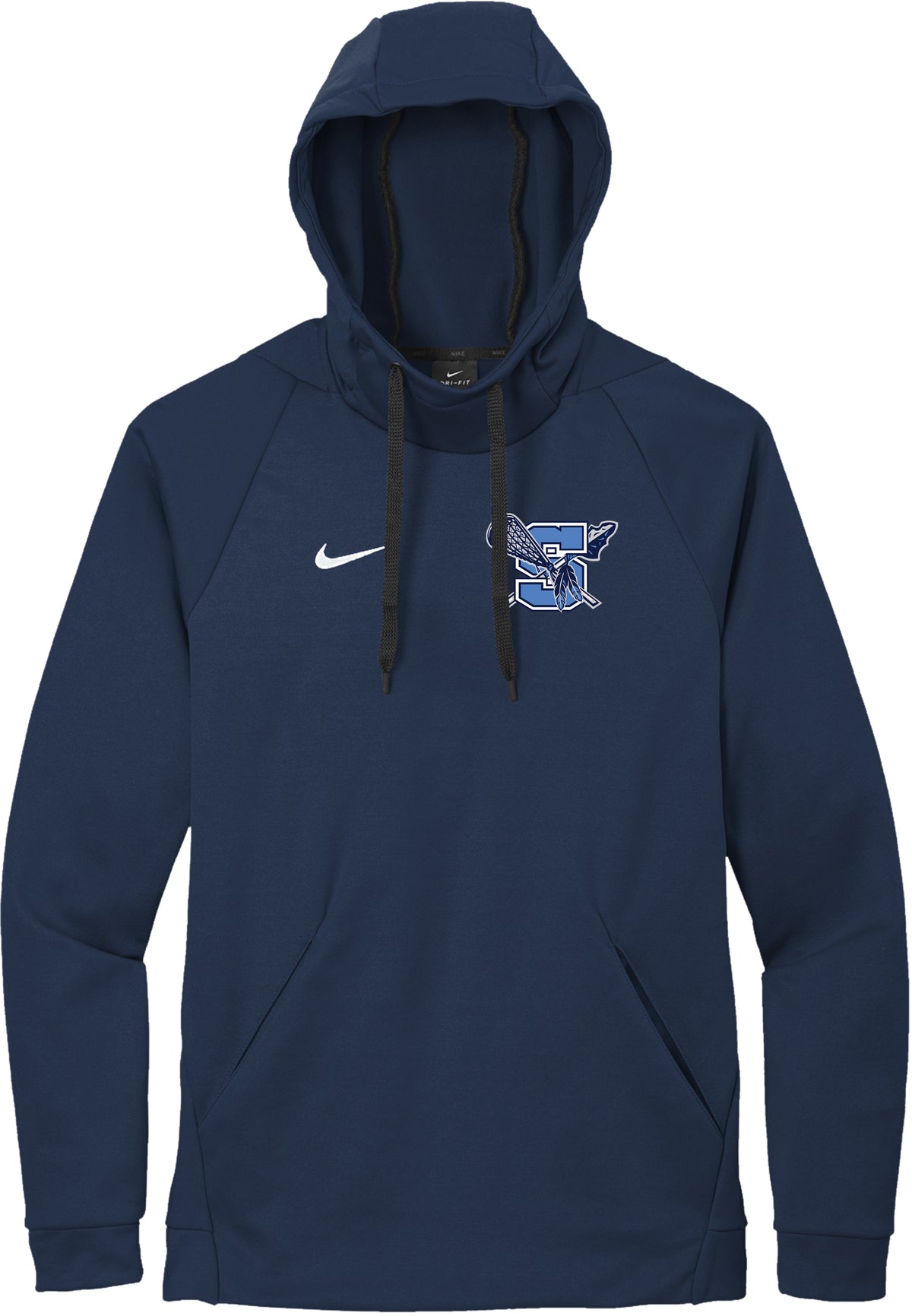 Warriors Lacrosse Nike Therma-FIT Pullover Fleece Hoodie