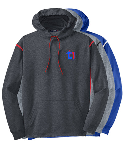 Type 1 Timer Hockey Tech Fleece Colorblock Hooded Sweatshirt