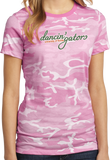 Dancin' Gators Pink Camo Crew Tee