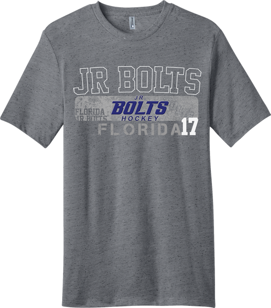 Jr. Bolts Tri Blend T-Shirt with Player Number