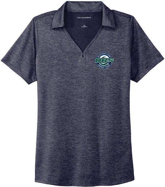 DRS Hockey Ladies Shadow Stripe Polo