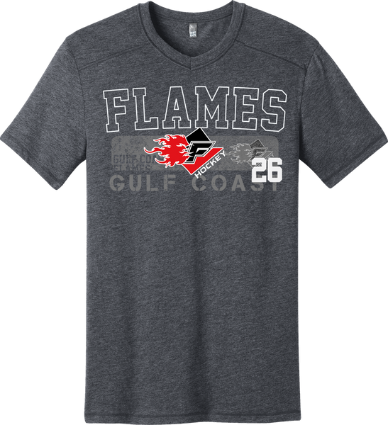 Gulf Coast Flames Triblend T-shirt