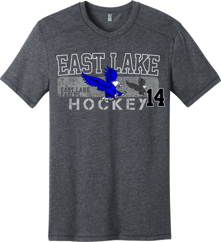 East Lake Eagles Hockey Triblend T-shirt