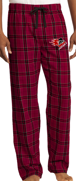 Gulf Coast Flames Flannel Plaid Pant