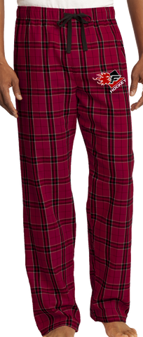 Gulf Coast Flames Flannel Plaid Pant