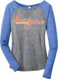 Dancin' Gators Microburn Long Sleeve Raglan Tee