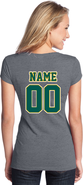 Palm Beach Panthers Soccer Printed Girly Crew Tee w/ Player Number