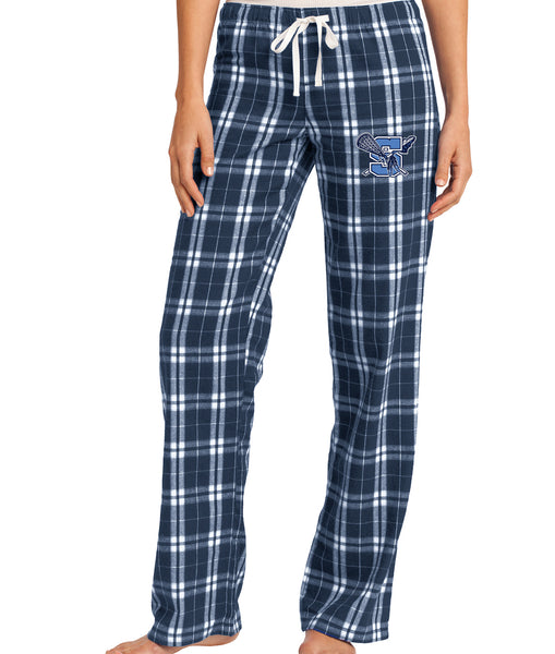 Warriors Lacrosse Ladies Flannel Plaid Pant