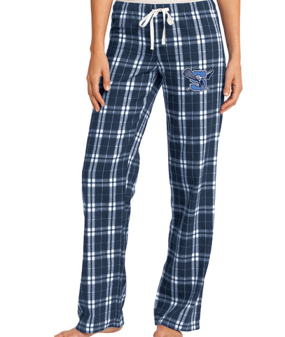 Warriors Lacrosse Ladies Flannel Plaid Pant