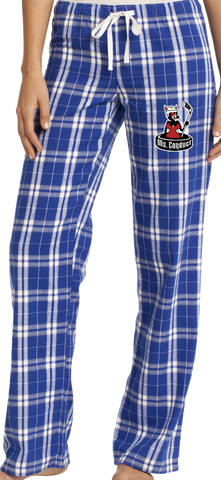 Ms. Conduct Ladies Flannel Plaid Pant