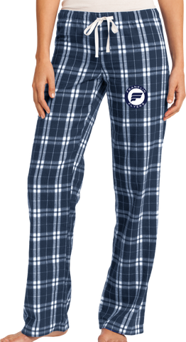 Franklin Flyers Ladies Flannel Plaid Pant