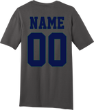 Jr. Everblades Charcoal Gray T-shirt with Player Number