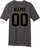 Wake Forest Charcoal Gray T-shirt with Player Number