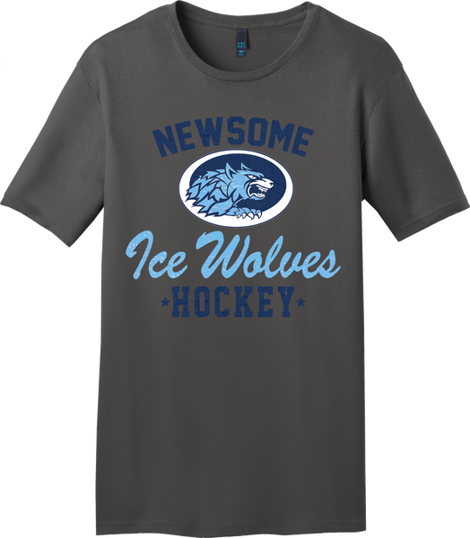 Newsome Charcoal Gray T-shirt with Player Number