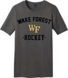 Wake Forest Charcoal Gray T-shirt with Player Number