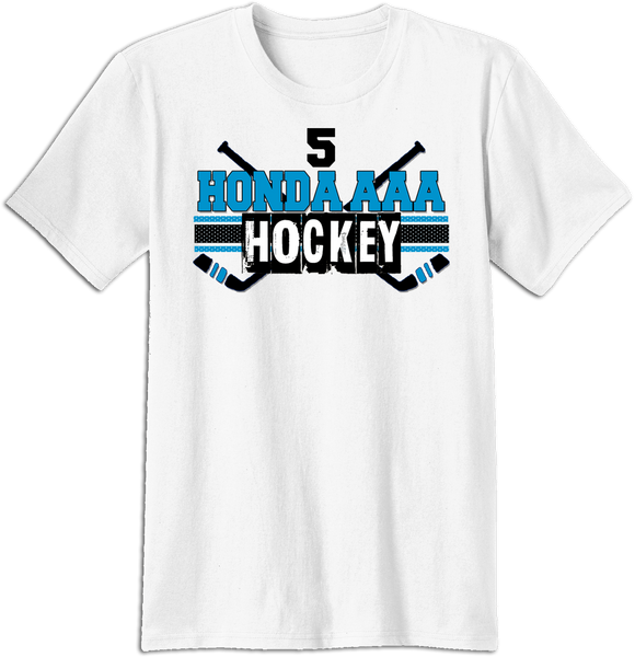 Victory Honda AAA Hockey Cross Check T-Shirt