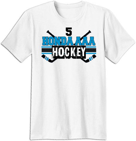 Victory Honda AAA Hockey Cross Check T-Shirt