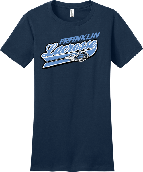 Franklin Lacrosse Navy Tail Tee