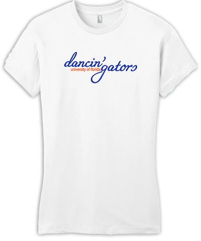 Dancin' Gators Juniors Ring Spun T-shirt