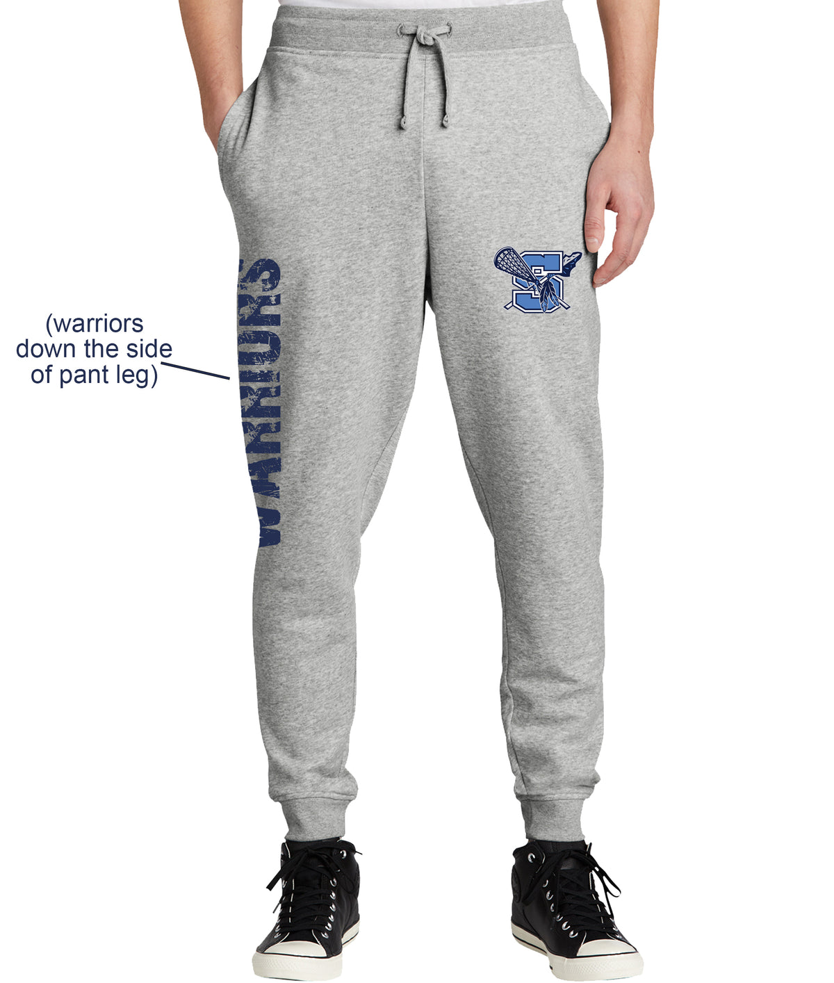 Warriors Lacrosse Fleece Jogger