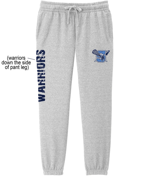 Warriors Lacrosse Ladies Fleece Jogger