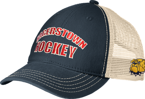 Hagerstown Bulldogs Hockey Soft Vintage Mesh Back Cap