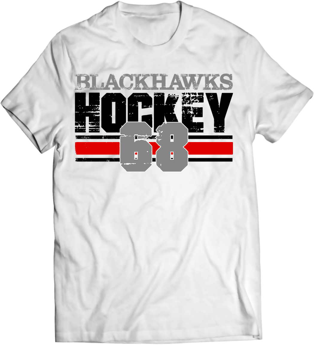 Custom Team Boarded T-shirt with Player Number