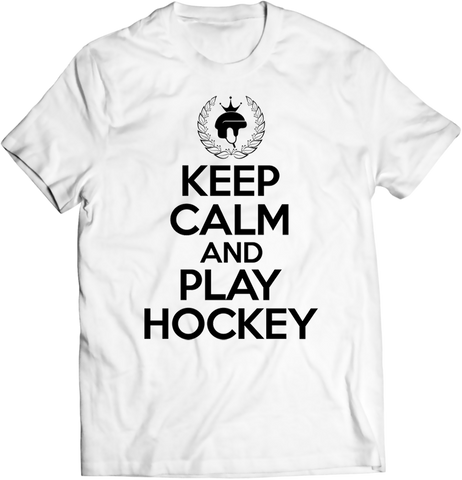 Keep Calm and Play Hockey T-Shirt