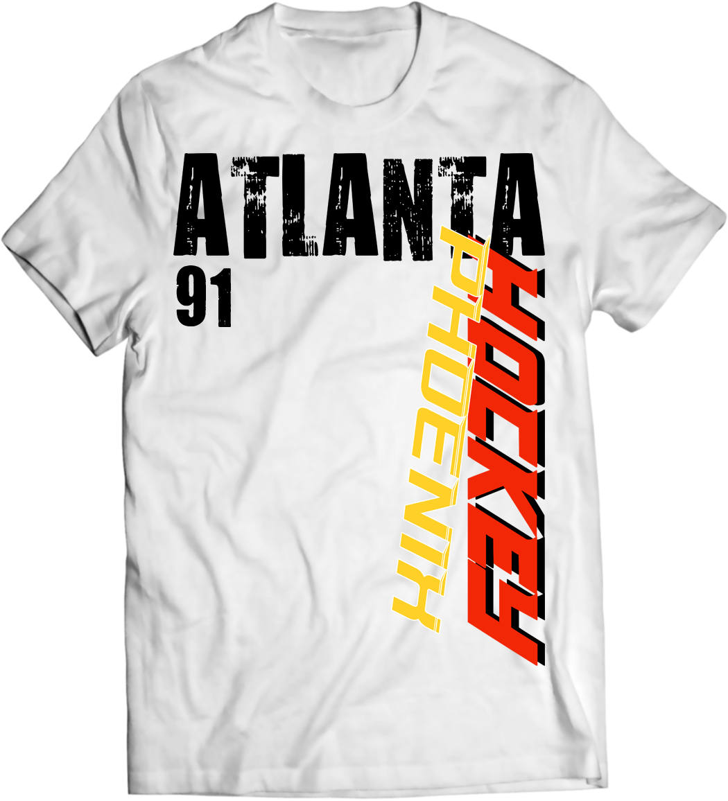 Custom Team Slashed T-shirt with Player Number