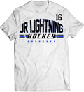 Custom Team Distressed Arch T-shirt with Player Number