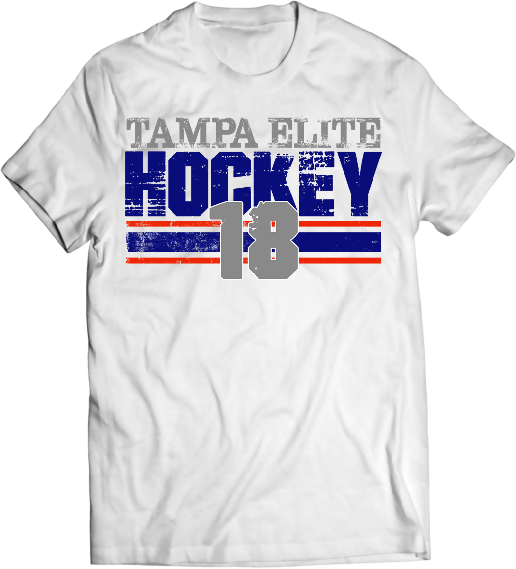 Custom Team Boarded T-shirt with Player Number