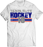 Custom Team Boarded T-shirt with Player Number