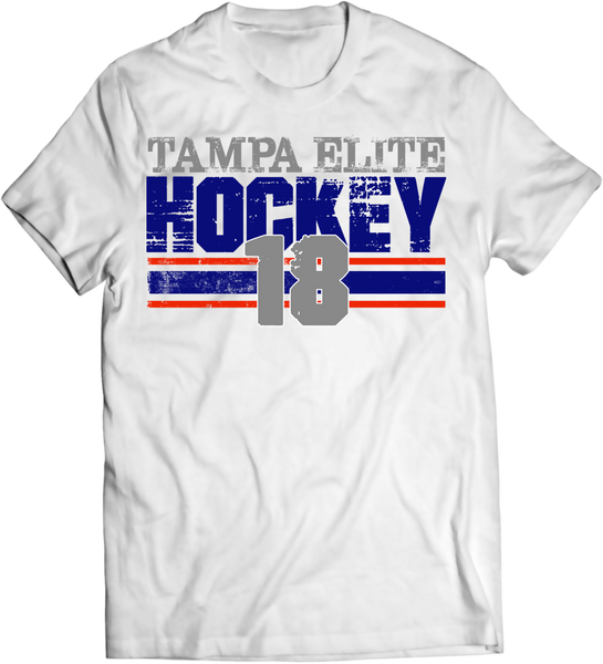 Custom Team Boarded T-shirt with Player Number