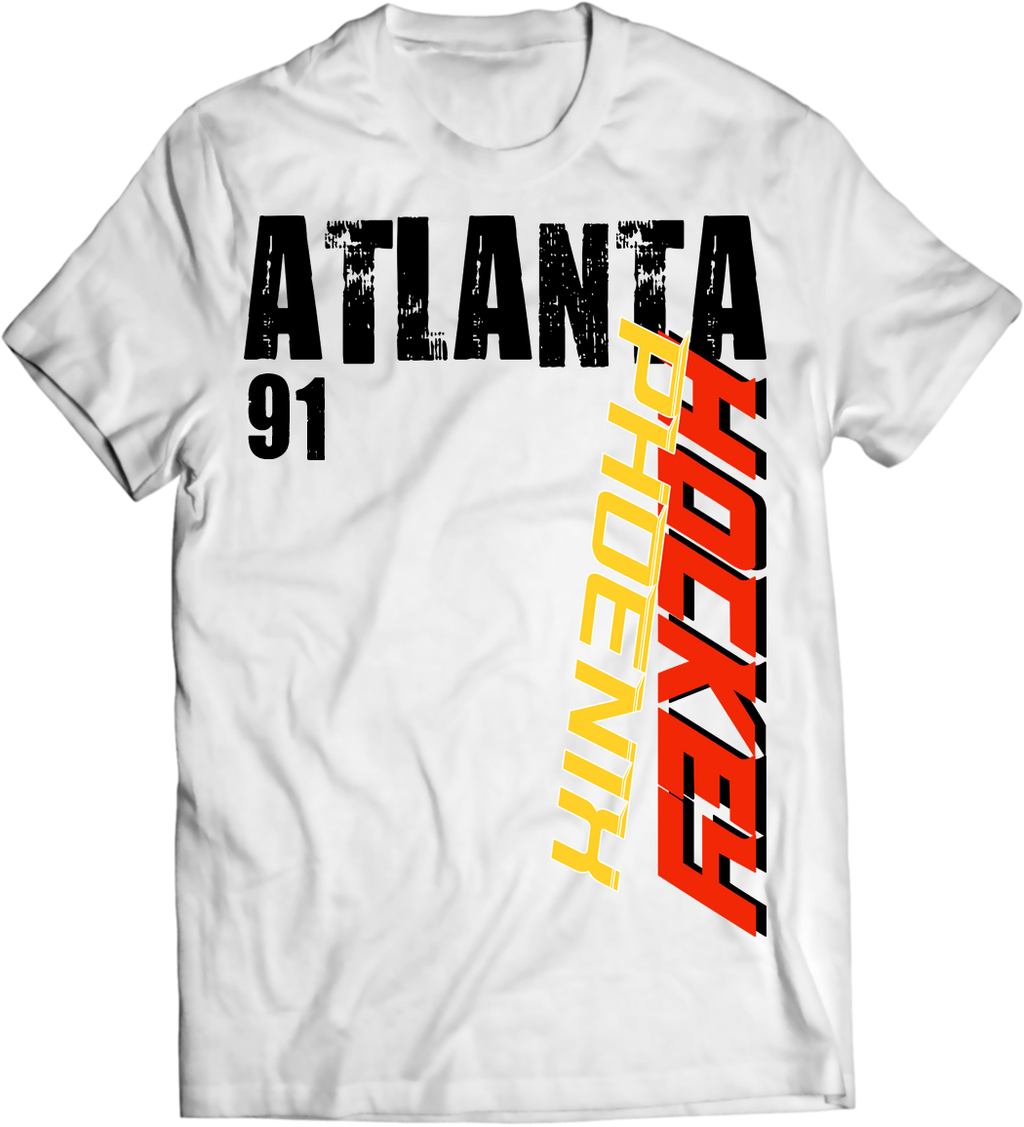 Custom Team T-shirt with Player Number (Designs A, B, C)