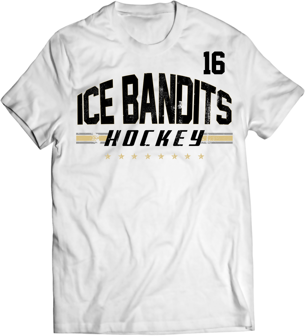 Custom Team Distressed Arch T-shirt with Player Number