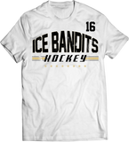 Custom Team Distressed Arch T-shirt with Player Number