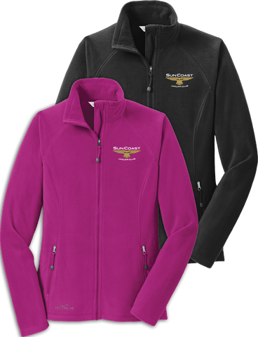 Sun Coast Jaguar Club Eddie Bauer® Ladies Full-Zip Microfleece Jacket