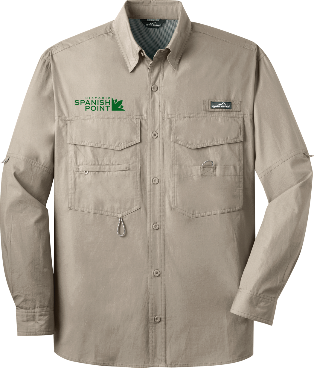 Spanish Point Eddie Bauer® Long Sleeve Fishing Shirt