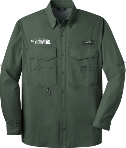 Spanish Point Eddie Bauer® Long Sleeve Fishing Shirt