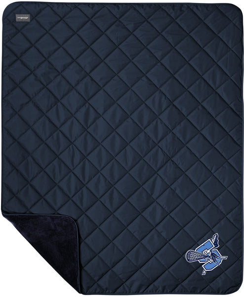 Warriors Lacrosse Eddie Bauer Quilted Insulated Fleece Blanket