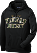 Bishop Feehan Twill Sport-Wick Fleece Hoodie w/ Player Number